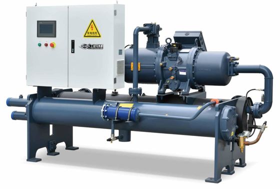 JLSW-60D Chiller de tornillo industrial refrigerado por agua con bajo ruido Ahorro de energía