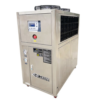 Máquina de enfriamiento industrial de acero inoxidable JLSB-5HP para electrónica química médica