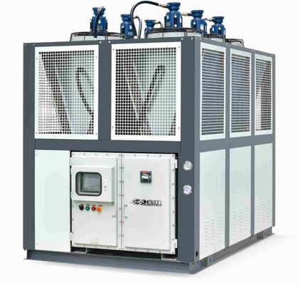 Chiller refrigerado por aire con tornillo JLSF-60AD, chiller a prueba de explosión para la industria química