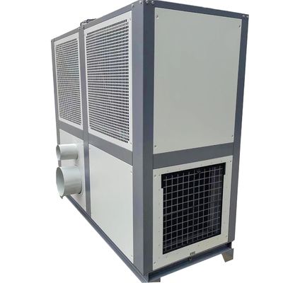 Refrigerador de aire industrial refrigerado por aire JLSLF-20HP para el procesamiento de plásticos Procesamiento de alimentos