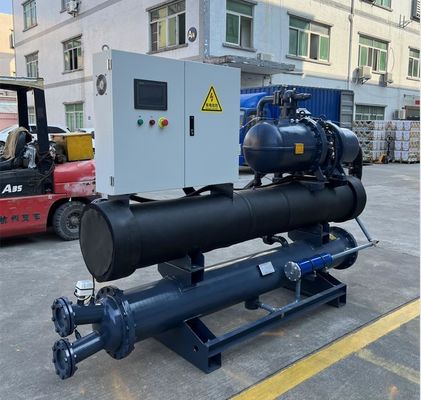 Refrigerador de tornillo refrigerado por agua JLSW-30D para la hidroponía de invernaderos para la agricultura