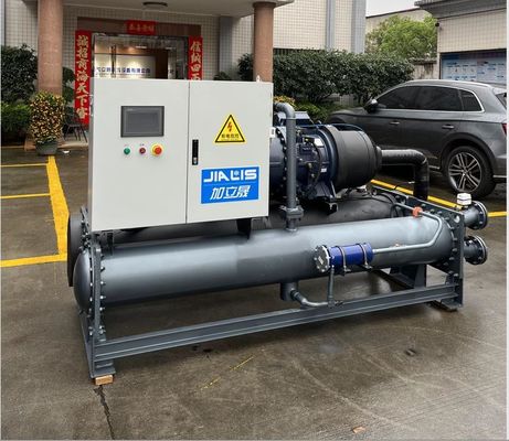 Máquina de enfriamiento de agua de tornillo JLSW-100D para el procesamiento de metales químicos farmacéuticos