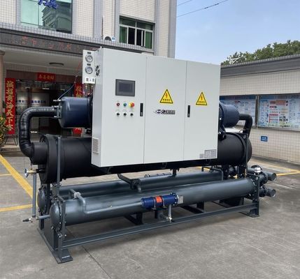 JLSW-180D Chiller de tornillo industrial refrigerado con agua Control de microprocesador 1000kW