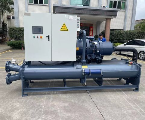 JLSW-160D 380V Chiller de tornillo refrigerado con agua a 50 Hz con protección contra el sobrecalentamiento