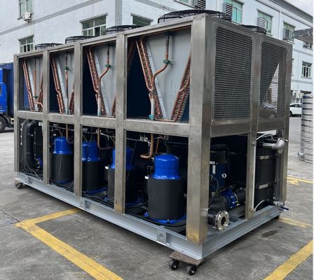 JLSF-100A Chiller industrial con enfriamiento por aire estable y confiable 380V 415V 50Hz