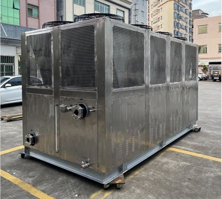 JLSF-100A Chiller industrial con enfriamiento por aire estable y confiable 380V 415V 50Hz