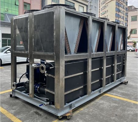 JLSF-100A Chiller industrial con enfriamiento por aire estable y confiable 380V 415V 50Hz