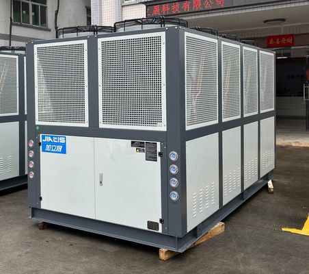 JLSF-80A Chiller de tornillo industrial refrigerado por aire con controlador de microprocesador PLC