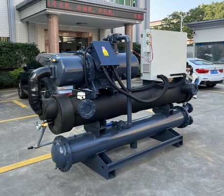 Refrigerador de tornillo refrigerado por agua JLSW-30D para la hidroponía de invernaderos para la agricultura