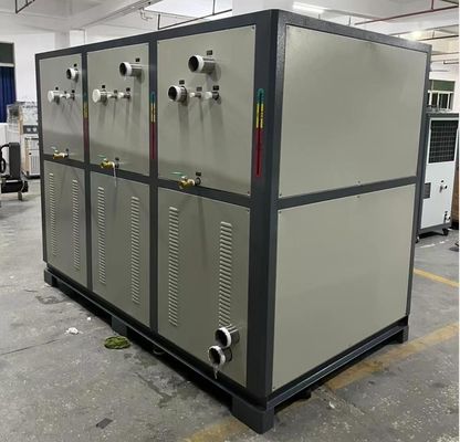 JLSS-60HP Gran enfriador industrial refrigerado con agua con control de 3 sistemas PLC