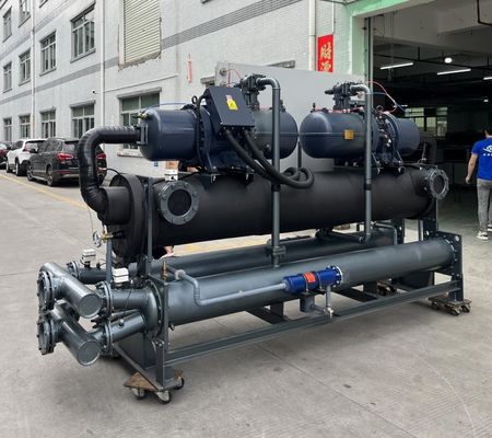 JLSW-220D 1000kW Chiller refrigerado por agua con tornillo Construcción de energía aeroespacial