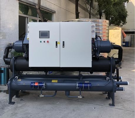 Refrigerador de tornillo refrigerado por agua JLSW-140D 380V 415V multifunción