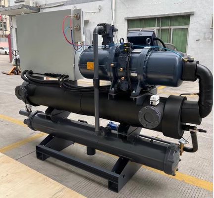 JLSW-40D Chiller refrigerado por agua de tornillo para equipos de refrigeración de almacenamiento en frío