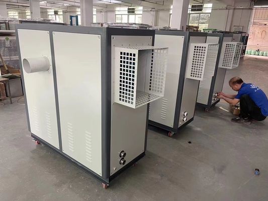 Refrigerador de aire industrial refrigerado por aire JLSLF-10HP para el enfriamiento de salas de servidores de centros de datos