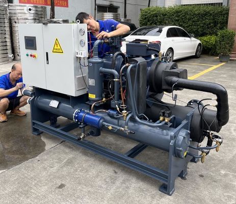 Chiller de baja temperatura JLSW-40D, tipo de tornillo de etileno glicol