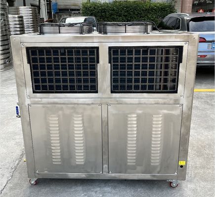 Refrigerador de agua de acero inoxidable con controlador de microprocesador PLC