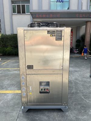Chiller de agua de acero inoxidable JLSB-20HP, chiller de rollo industrial para productos farmacéuticos
