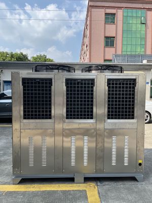 Chiller de agua de acero inoxidable JLSB-20HP, chiller de rollo industrial para productos farmacéuticos