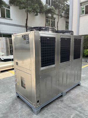 Chiller de agua de acero inoxidable JLSB-20HP, chiller de rollo industrial para productos farmacéuticos