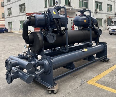 JLSW-200D 60dB R22 Chiller de tornillo refrigerado con agua para edificios comerciales grandes fácil de mantener