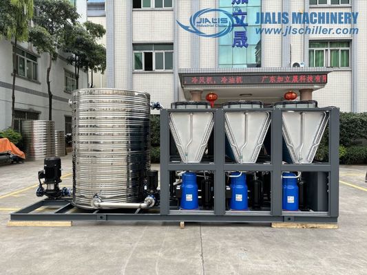 JLSF-75HP Chiller refrigerado por aire refrigerado por aire refrigerado por rollo refrigerador integrado