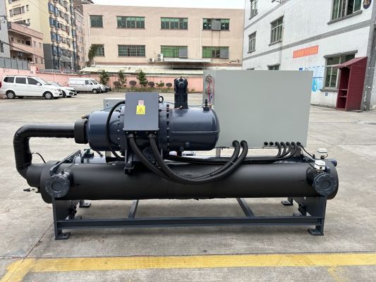 80TR Chiller de enfriamiento por agua Chiller de película de caída por tornillo enfriado por agua Para procesos de producción industrial