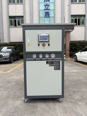 Refrigerador de agua refrigerado por aire JLSF-12HP 10ton 10TR Extrusor de maquinaria de embalaje de capacidad de enfriamiento