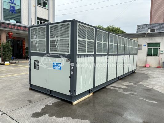 JLSF-200D Chiller de tornillo refrigerado por aire CPP Producción de películas Embalaje Frío de la línea de producción