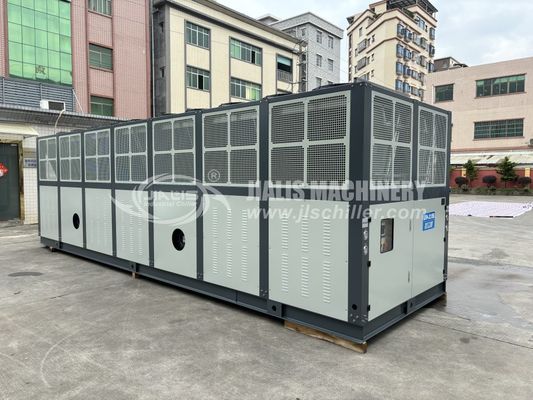 JLSF-200D Chiller de tornillo refrigerado por aire CPP Producción de películas Embalaje Frío de la línea de producción