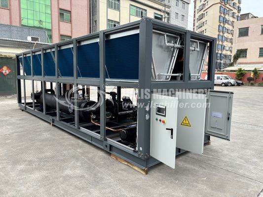 JLSF-200D Chiller de tornillo refrigerado por aire CPP Producción de películas Embalaje Frío de la línea de producción