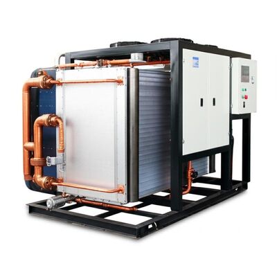 Máquina enfriadora de agua de 60 Hz y 50 Hz con intercambiador de calor de placas como condensador, adecuada para diversos procesos industriales