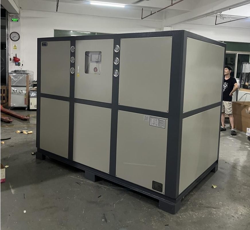 JLSS-60HP Chiller industrial refrigerado con agua 480V con compresor de tornillo de desplazamiento Tipo
