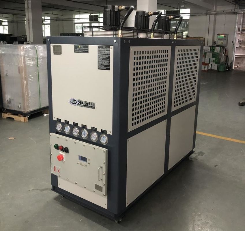 JLSF-18AD Refrigeradores a prueba de explosión, Refrigerador de rollo refrigerado por aire para gas natural de petróleo