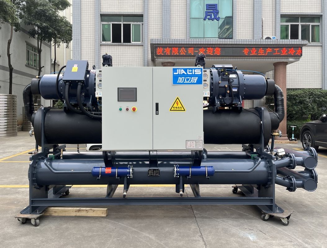 JLSW-200D 60dB R22 Chiller de tornillo refrigerado con agua para edificios comerciales grandes fácil de mantener